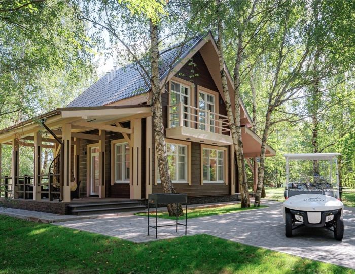 Коттедж 4-местный «Сокол» повышенной комфортности с верандой - Комплекс отдыха «Завидово»